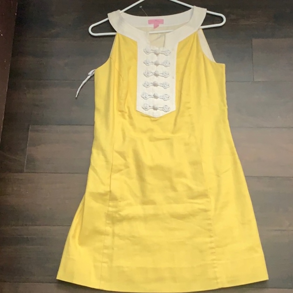 Lilly Pulitzer yellow dress